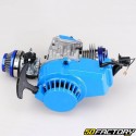 Complete engine racing pocket bike, pocket quad 49cc 2T blue