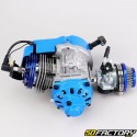 Motor completo racing  moto de bolsillo, quad de bolsillo XNUMXcc XNUMXT azul