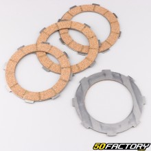 Disques garnis d'embrayage Vespa PX 125, 150, 200