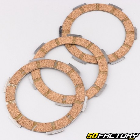 Clutch lined discs Vespa  PK  Rush, N 50... (3 speeds)