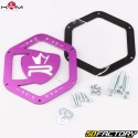 Tapa cárter de encendido Derbi Euro 3 y 4 KRM Pro Ride morado reversible