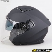 Capacete jet Nox XX130 preto fosco