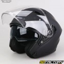 Capacete jet Nox XX130 preto fosco