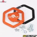 Tapa cárter de encendido Derbi Euro 3 y 4 KRM Pro Ride naranja reversible