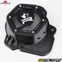 Tapa cárter de encendido Derbi Euro 3 y 4 KRM Pro Ride reversible negra