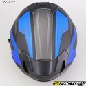 Casque intégral Nox N304S Carver noir mat, bleu