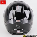 Capacete modular MT Helmets Atom 2 SV Sólido A1 preto brilhante