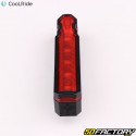 Rechargeable rear lighting with LEDs and Cool bike laserRide
