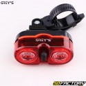 Grey&#39;s rear LED bicycle lighting (8 functions) V2