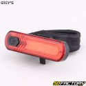 Grey&#39;s rechargeable rear LED bicycle light (8 functions) V3