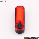 Grey&#39;s rechargeable rear LED bicycle light (8 functions) V3