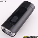 Luz frontal recarregável de 5 LEDs para bicicleta da Grey (3 funções)