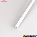 Guidon enduro alu Ø22 mm Tommaselli argent avec barre orange