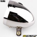 Wag Bike round front light XNUMX LEDs Retro  chromium