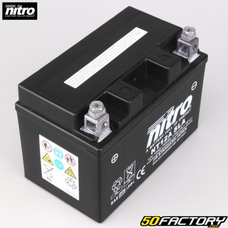 Batterie Nitro NT12A 12V 10Ah gel Kawasaki, Kymco