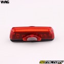 Wag Bike rechargeable front and rear LED bicycle lights (8 functions)