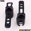 Wag Bike front and rear round LED bicycle lights (2 functions)