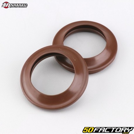 Coperchi antipolvere forcella 37x49.5x4.7mm/14 mm Aprilia SX Derbi Senda...Naraku