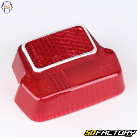 Red tail light lens Vespa 1 series 50 (1963)... Siem