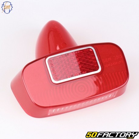 Red tail light lens Vespa GTR 125, GS 150, PE 200... Siem