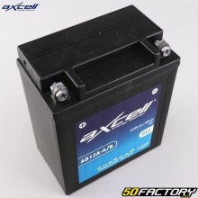 Batteria al gel Axcell AB12A-A/B 12V 12.6Ah Peugeot Vivacity,  Geopolis...