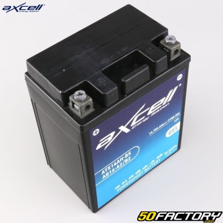 Axcell ABXNUMX-AXNUMX/BXNUMX XNUMXV XNUMXAh Gel-Batterie Honda CBX, VF...