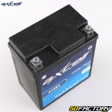 Batteria gel Axcell ATZ8V 12V 7.4Ah Honda CRF 250, Yamaha CZD 300 ...