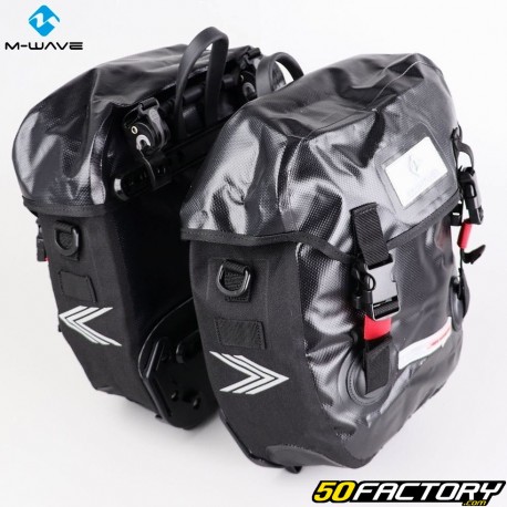 M-borse per portapacchi per bicicletteWave Calgary 2x12.5 l