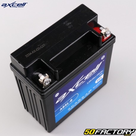 Batteria Honda gel Axcell AB5L-B 12V 5.3Ah CRM,  NSR,  Yamaha YBR...