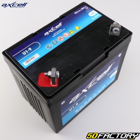 Axcell U1-9 12V 28Ah gel self-propelled mower battery