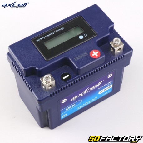 Batteria al litio Axcell AXL01 12.8 V 3 Ah Yamaha TZR 250, KTM EXC 300 ...