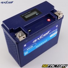 Batterie Axcell AXL05 12.8V 12Ah lithium Triumph Tiger Explorer, Yamaha Grizzly YFM 450...