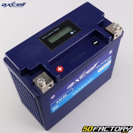 Axcell AXL06 12.8V 12Ah lithium Arctic battery Cat Bearcat, F8, Crossfire, Polaris Shift, RMK, Rush...