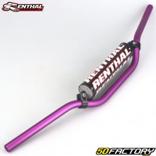 Guiador Ø22 mm Renthal 966 roxo com musgo