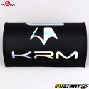 Espuma de manillar (sin barra) KRM Pro Ride negro mate holográfico