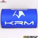 Espuma de manillar (sin barra) KRM Pro Ride holográfico mate azul oscuro