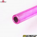 Guiador Ø28 mm KRM Pro Ride holográfico rosa completo