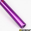 Manillar KRM de Ø28 mm. Pro Ride morado completo con espuma holográfica