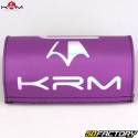 Manillar KRM de Ø28 mm. Pro Ride morado completo con espuma holográfica