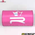 Ø28 mm KRM handlebar Pro Ride full pink with holographic foam