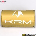 Manillar KRM de Ø28 mm. Pro Ride oro completo con espuma holográfica