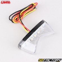 White rear light with leds Lampa Concept