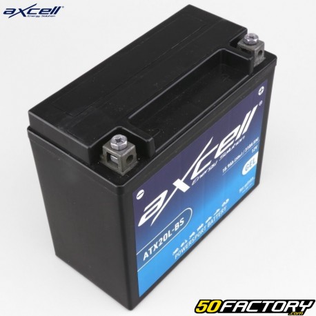 Axcell ATXXNUMXL-BS XNUMXV XNUMXAh Gel-Akku Kymco  MXU, Polaris Sportsman, Yamaha  YFM Grizzly ...