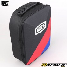 100% Cornerstone black, red and blue mask box