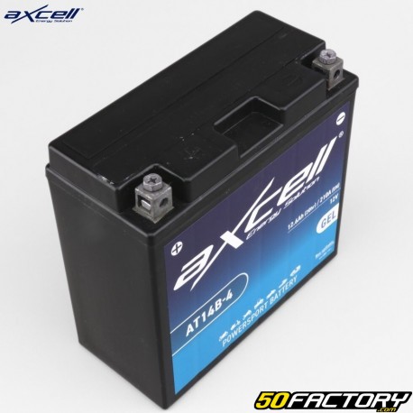Axcell AT14B-4 12V 12.6Ah gel battery Yamaha FZS 1000, XJR 1300 ...