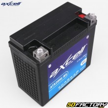 Batterie Axcell ATX20HL-BS 12V 21Ah gel Kymco MXU, Polaris Sportsman, Yamaha YFM Grizzly...