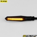 Black Myra LED scrolling indicators