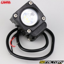 Faro anteriore a LED da 10 W Lampa WL-19 nero