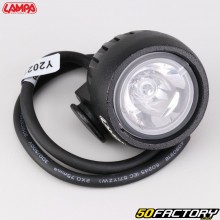 Faro anteriore orientabile a LED da 10w Lampa Ciclope Rotondo nero