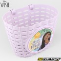 Wish children&#39;s bicycle front basket purple